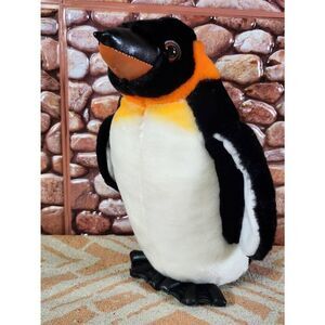 King Penguin, stuffed penguin, sea world penguin #A96